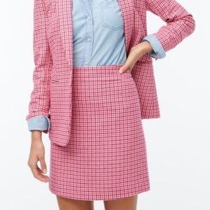 J. Crew Wool Houndstooth Skirt- Size 6